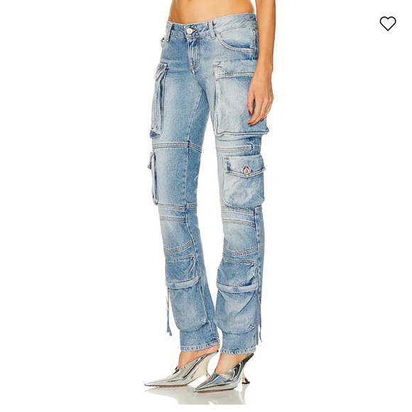 The Áttico Essie Long Cargo Pant - Picture 4 of 5